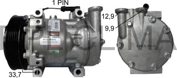 RPLQuality APCOAR2013 - Компрессор кондиционера autospares.lv