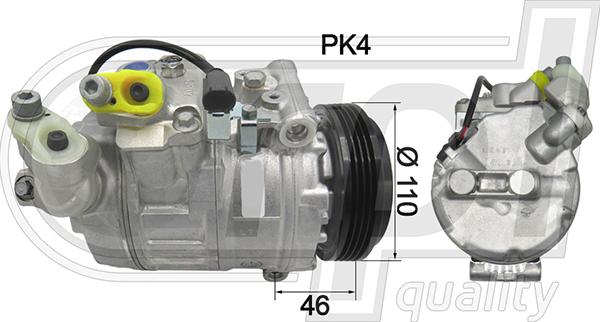 RPLQuality APCOBW5039 - Компрессор кондиционера autospares.lv