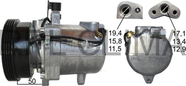 RPLQuality APCOBW0007 - Компрессор кондиционера autospares.lv