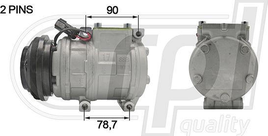 RPLQuality APCOCH5006 - Компрессор кондиционера autospares.lv