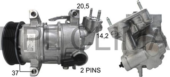 RPLQuality APCOCI0054 - Компрессор кондиционера autospares.lv