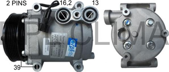 RPLQuality APCOFD5057 - Компрессор кондиционера autospares.lv