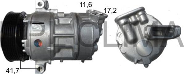 RPLQuality APCOFT0046 - Компрессор кондиционера autospares.lv