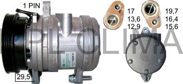 RPLQuality APCOHY5026 - Компрессор кондиционера autospares.lv