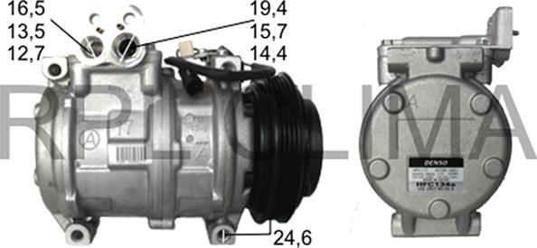 RPLQuality APCOIV5005 - Компрессор кондиционера autospares.lv