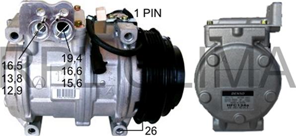 RPLQuality APCOIV0009 - Компрессор кондиционера autospares.lv