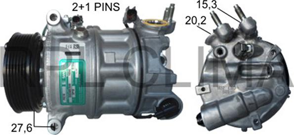 RPLQuality APCOJG5012 - Компрессор кондиционера autospares.lv