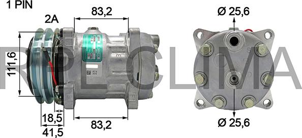 RPLQuality APCOLR0002 - Компрессор кондиционера autospares.lv