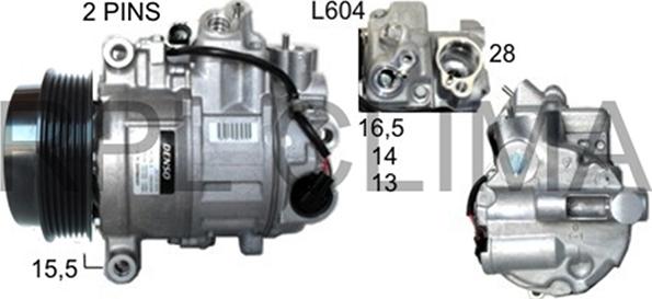 RPLQuality APCOMB0062 - Компрессор кондиционера autospares.lv