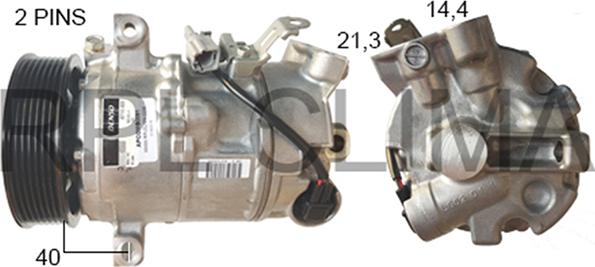 RPLQuality APCOMB0081 - Компрессор кондиционера autospares.lv