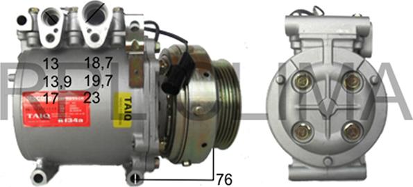 RPLQuality APCOMI0009 - Компрессор кондиционера autospares.lv