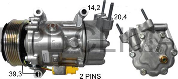 RPLQuality APCOMNI003 - Компрессор кондиционера autospares.lv