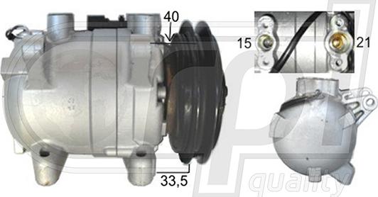 RPLQuality APCONI5034 - Компрессор кондиционера autospares.lv