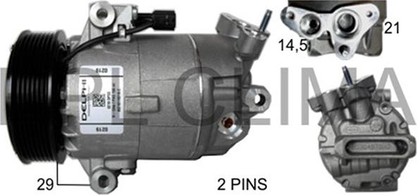 RPLQuality APCONI0055 - Компрессор кондиционера autospares.lv