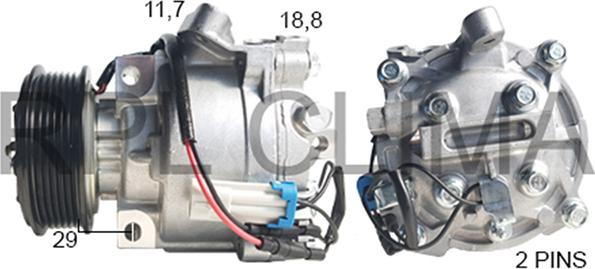 RPLQuality APCOOP5067 - Компрессор кондиционера autospares.lv