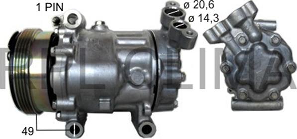 RPLQuality APCORE5037 - Компрессор кондиционера autospares.lv