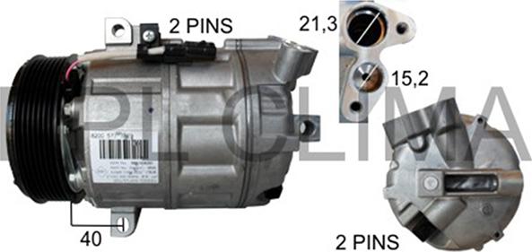 RPLQuality APCORE5079 - Компрессор кондиционера autospares.lv