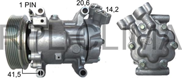 RPLQuality APCORE0031 - Компрессор кондиционера autospares.lv