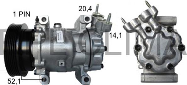 RPLQuality APCORE5026 - Компрессор кондиционера autospares.lv