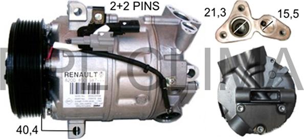 RPLQuality APCORE5074 - Компрессор кондиционера autospares.lv