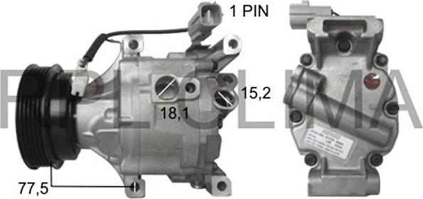 RPLQuality APCOTO5035 - Компрессор кондиционера autospares.lv