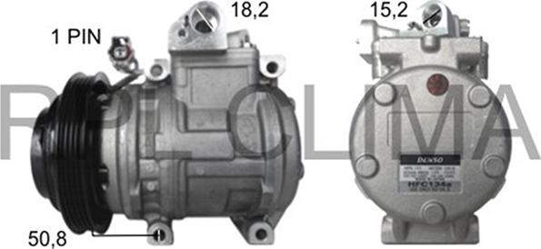 RPLQuality APCOTO0003 - Компрессор кондиционера autospares.lv