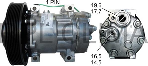 RPLQuality APCOVO4037 - Компрессор кондиционера autospares.lv