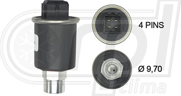 RPLQuality APPRVW0009 - Пневматический выключатель, кондиционер autospares.lv