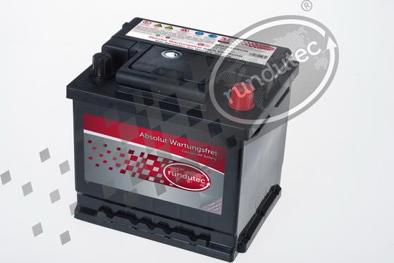 RUTEC RNU050RHN - Стартерная аккумуляторная батарея, АКБ autospares.lv