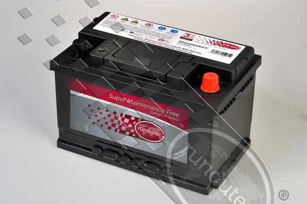 RUTEC RNU080RKT - Стартерная аккумуляторная батарея, АКБ autospares.lv