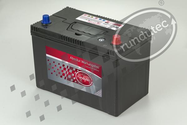 RUTEC RNU100RCN - Стартерная аккумуляторная батарея, АКБ autospares.lv