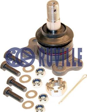 Ruville 915350 - Шаровая опора, несущий / направляющий шарнир autospares.lv