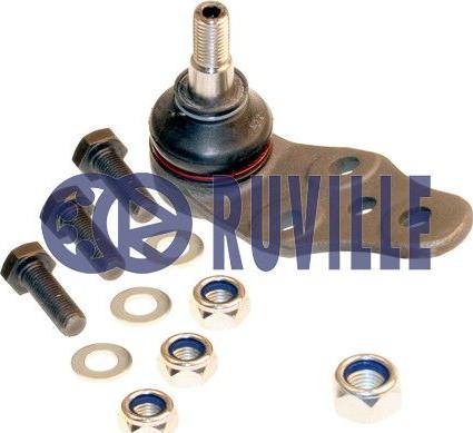 Ruville 915314 - Шаровая опора, несущий / направляющий шарнир autospares.lv