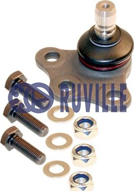 Ruville 915381 - Шаровая опора, несущий / направляющий шарнир autospares.lv