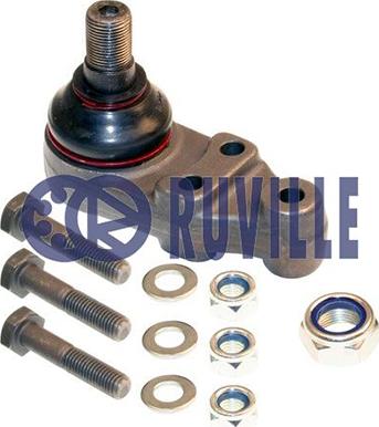 Ruville 915243 - Шаровая опора, несущий / направляющий шарнир autospares.lv