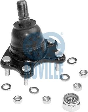 Ruville 916997 - Шаровая опора, несущий / направляющий шарнир autospares.lv