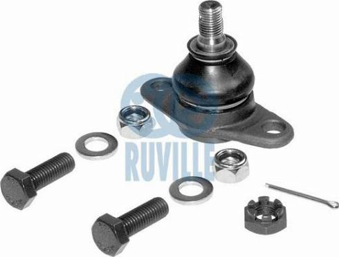 Ruville 916902 - Шаровая опора, несущий / направляющий шарнир autospares.lv