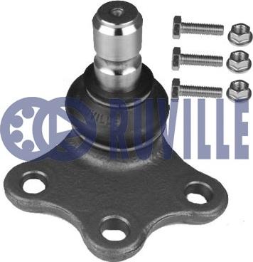 Ruville 916657 - Шаровая опора, несущий / направляющий шарнир autospares.lv