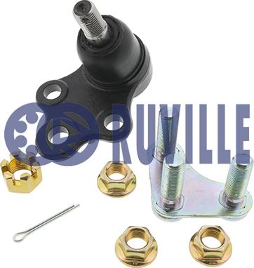 Ruville 916804 - Шаровая опора, несущий / направляющий шарнир autospares.lv