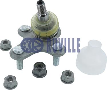 Ruville 917825 - Шаровая опора, несущий / направляющий шарнир autospares.lv