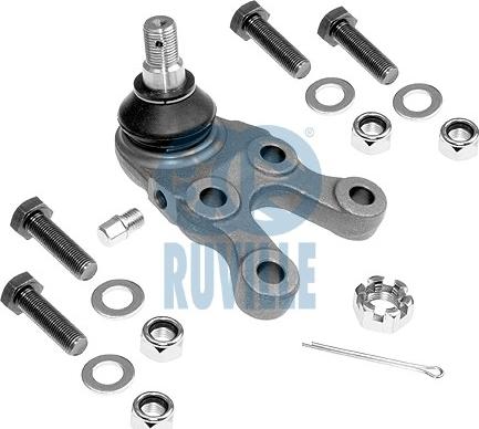 Ruville 917322 - Шаровая опора, несущий / направляющий шарнир autospares.lv