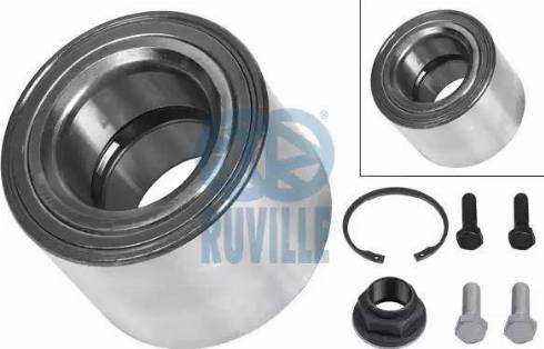 Ruville 4036 - Подшипник ступицы колеса, комплект autospares.lv