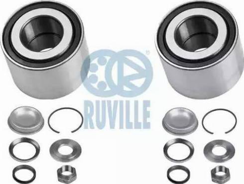 Ruville 5938D - Подшипник ступицы колеса, комплект autospares.lv