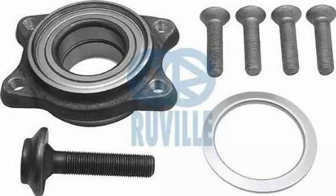 Ruville 5466 - Подшипник ступицы колеса, комплект autospares.lv