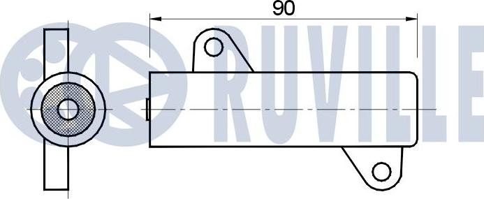 Ruville 541589 - Успокоитель, зубчатый ремень autospares.lv