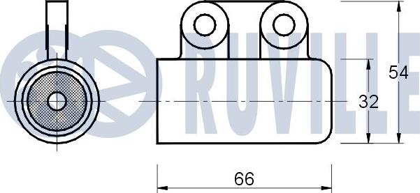 Ruville 541275 - Успокоитель, зубчатый ремень autospares.lv