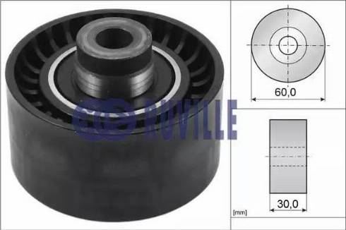 Ruville 55964 - Направляющий ролик, зубчатый ремень ГРМ autospares.lv