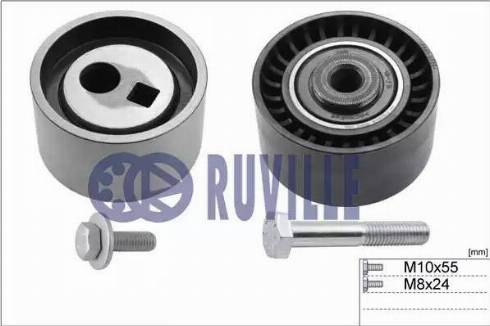 Ruville 5590150 - Комплект роликов, зубчатый ремень ГРМ autospares.lv