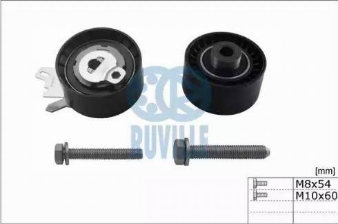 Ruville 5597750 - Комплект роликов, зубчатый ремень ГРМ autospares.lv