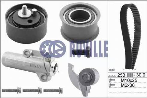 Ruville 5549071 - Комплект зубчатого ремня ГРМ autospares.lv